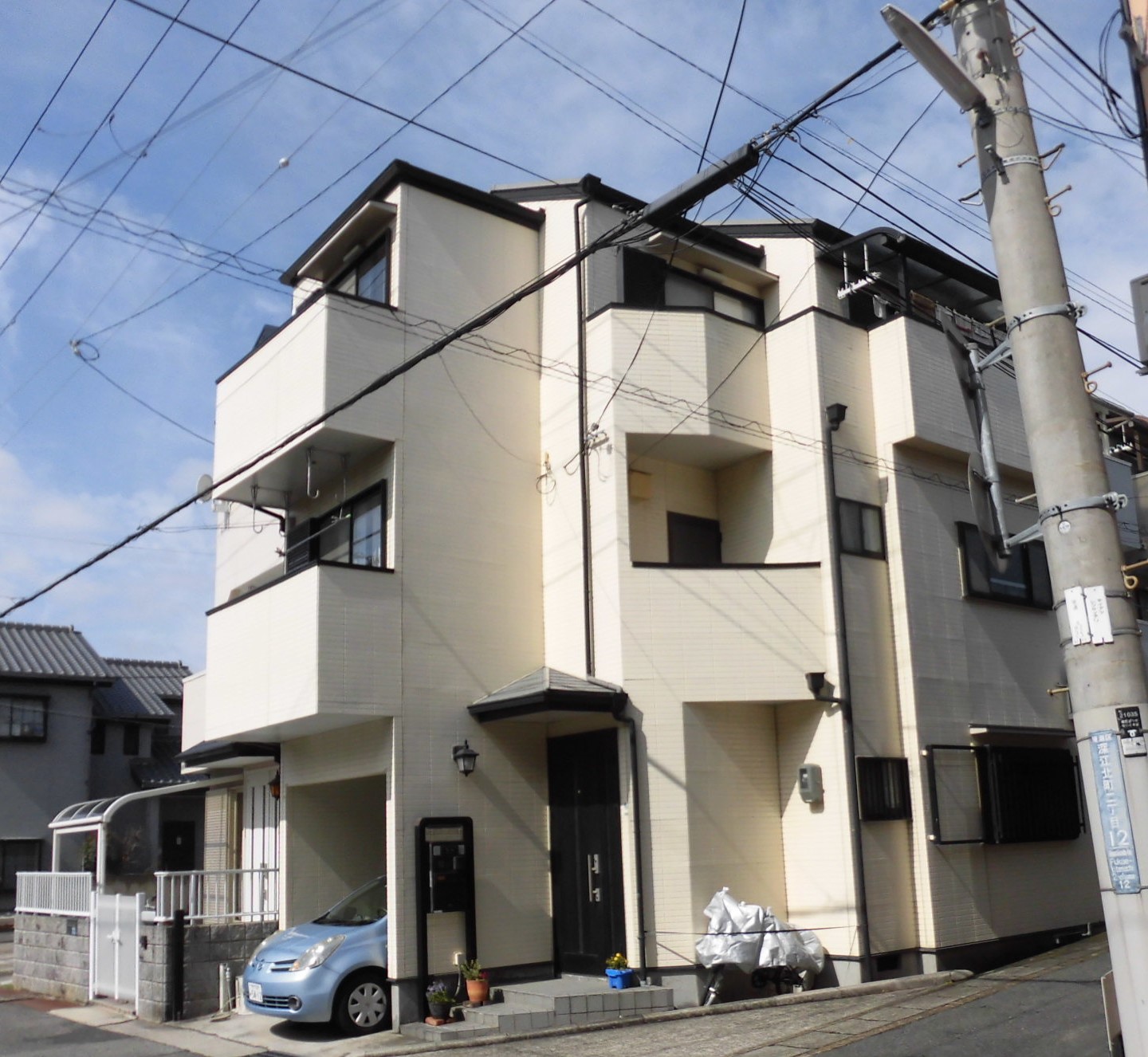 リフォーム工房よしだの外壁塗装・屋根工事の施工前です